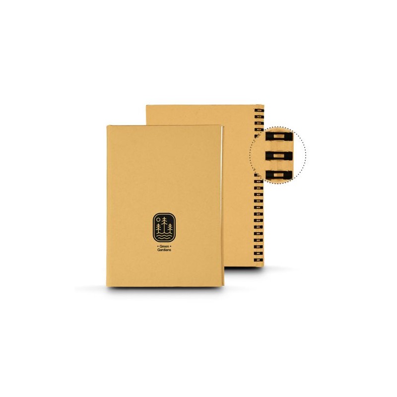 Carnet A5 Éco-responsable et Personnalisable à Spirale - CARNET impression haute définition