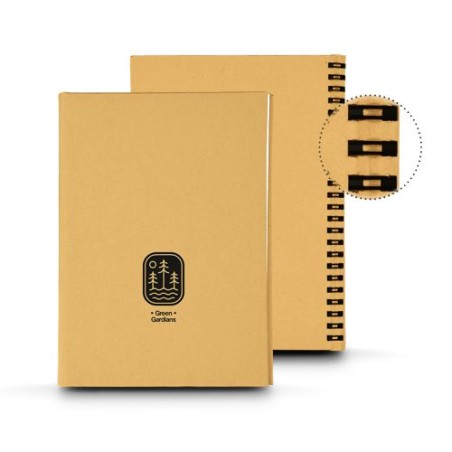 Carnet A5 Éco-responsable et Personnalisable à Spirale - CARNET impression haute définition
