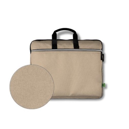 Sacoche Éco-responsable en rPET pour Ordinateur Portable et Documents - Personnalisée personnalisation sur mesure