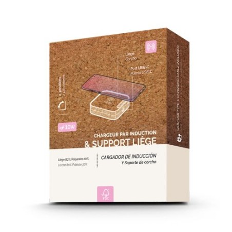 Chargeur Induction 10W & Support Téléphone Pratique