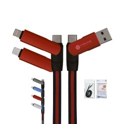 Câble de Charge Rapide 6 en 1 - Pratique et Efficace 2