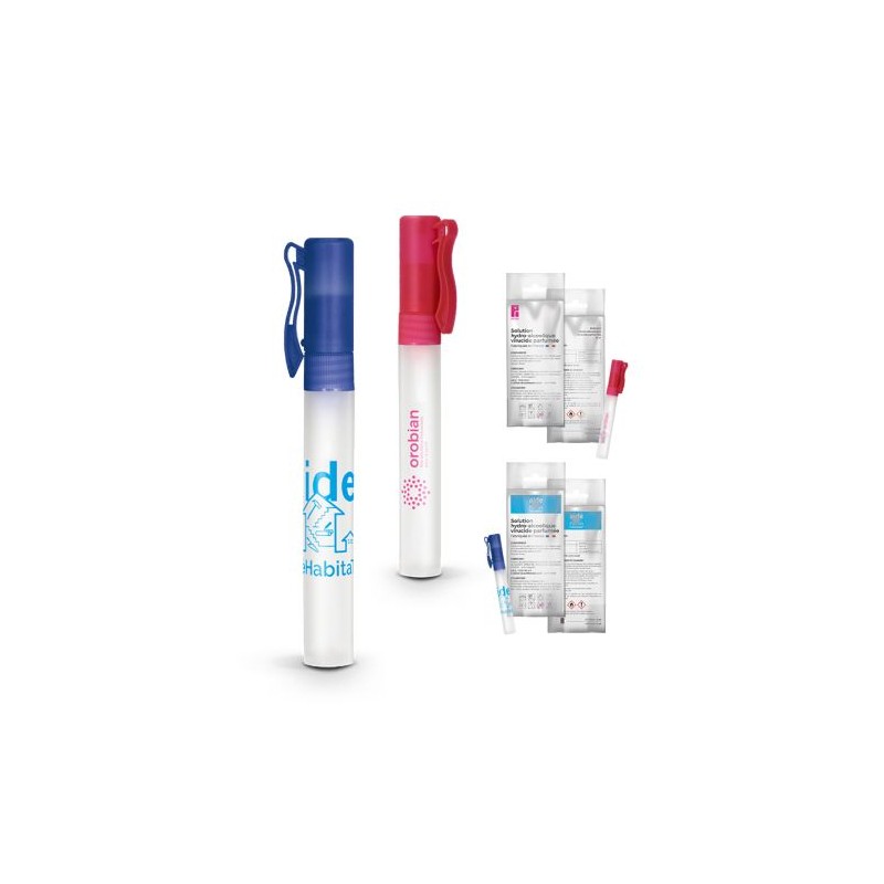 Vaporisateur Hydroalcoolique Pratique 9 ml - UTILE personnalisation rapide en France