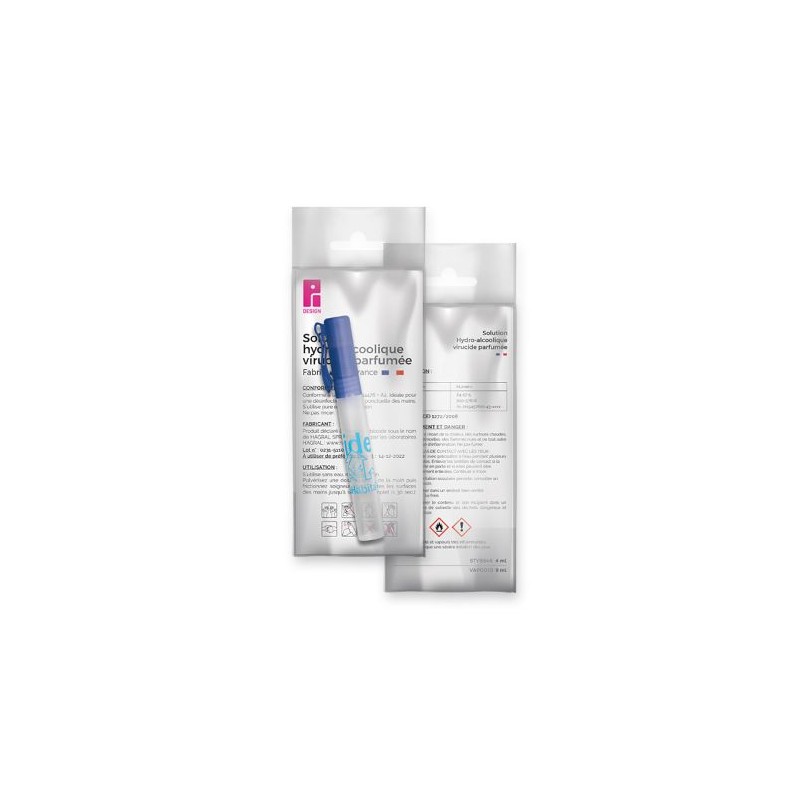Vaporisateur Hydroalcoolique Pratique 9 ml - UTILE personnalisation sur mesure