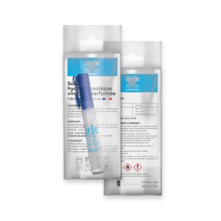 Vaporisateur Hydroalcoolique 9 ml - Pratique et Efficace