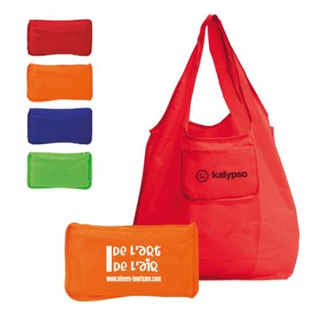 Sac Shopping Repliable en Polyester 190T - Pratique et Écologique Personnalisé