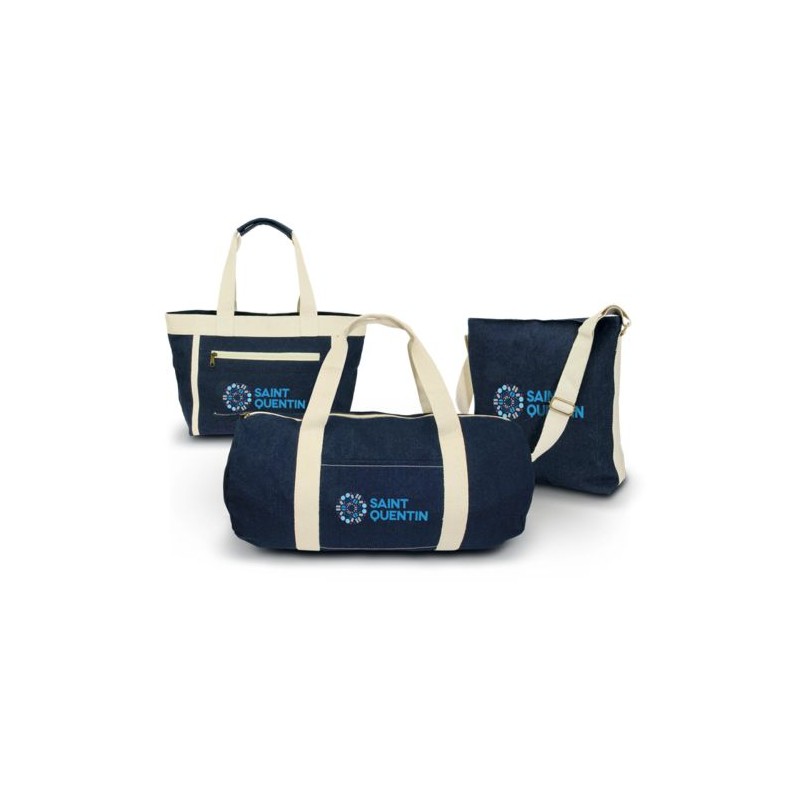 Sac Polochon en Jean Chic et Pratique Personnalisé