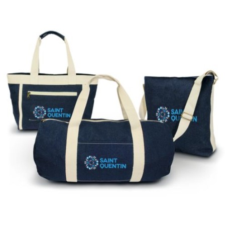 Sac Polochon en Jean Chic et Pratique Personnalisé