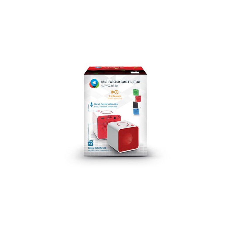 Enceinte Bluetooth Sans Fil 3W - Compacte et Pratique