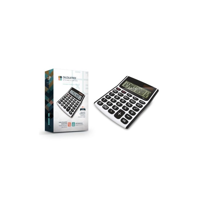 Calculatrice 12 Chiffres HQ - Premium