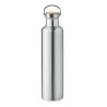 Bouteille isotherme double paroi personnalisée 1L grande Helsinki Matières : acier inoxydable Couleurs : argenté mat