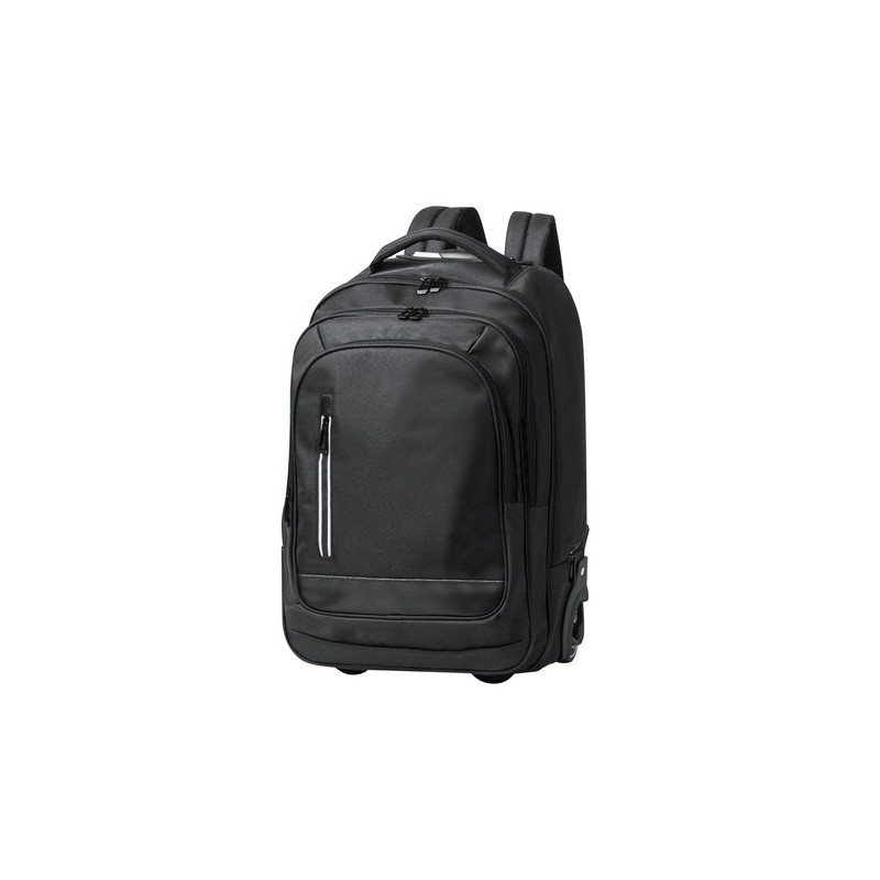 Sac à Dos Trolley Pratique et Polyvalent Dancan Personnalisé pas cher Matières : polyester Couleurs : noir cadeau entreprise pas