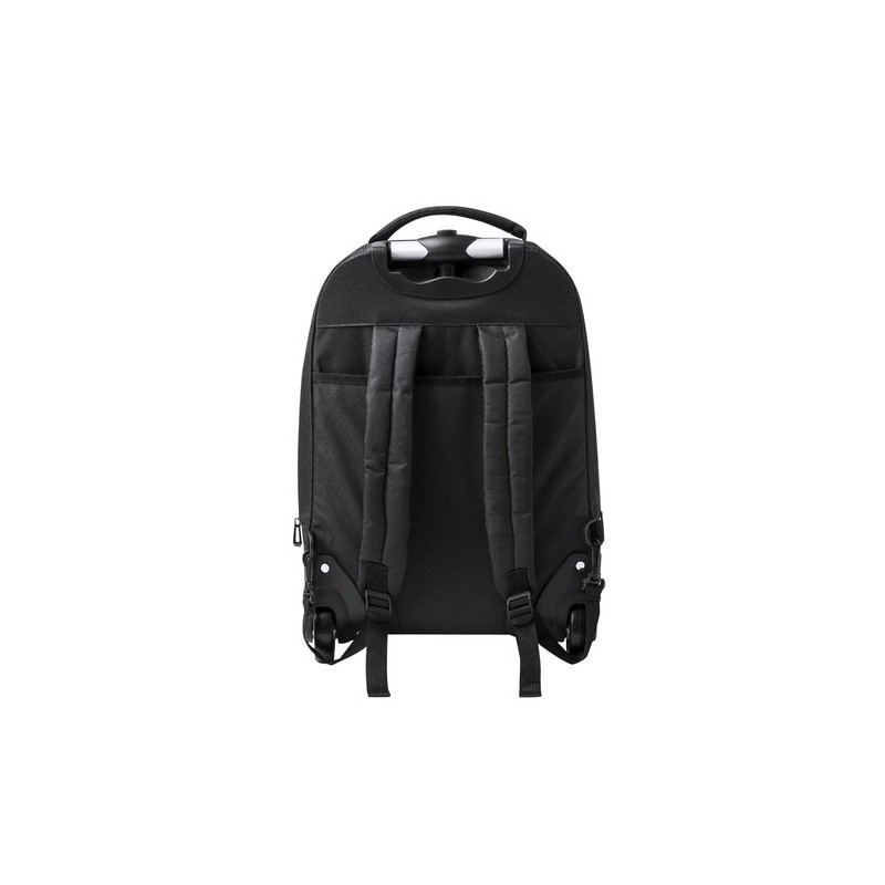 Sac à Dos Trolley Pratique et Polyvalent Dancan Personnalisé pas cher Matières : polyester Couleurs : noir marquage laser ultra 