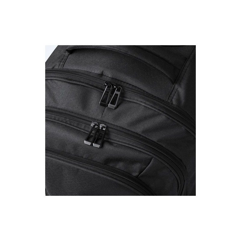 Sac à Dos Trolley Pratique et Polyvalent Dancan Personnalisé pas cher Matières : polyester Couleurs : noir cadeau collaborateur 