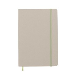 Cahier Personnalisé Éco-responsable - Faty Matières : carton recyclé Couleurs : marron 2