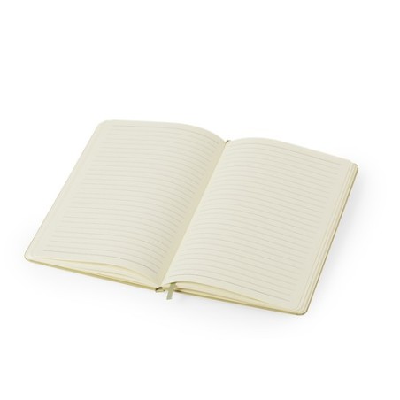 Cahier Personnalisé Éco-responsable - Faty Matières : carton recyclé Couleurs : naturel personnalisation sur mesure