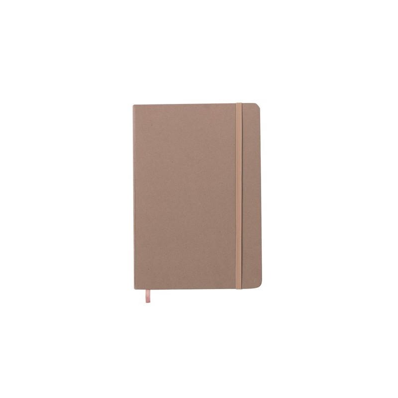 Cahier Personnalisé Éco-responsable - Faty Matières : carton recyclé Couleurs : naturel objet promo petit budget