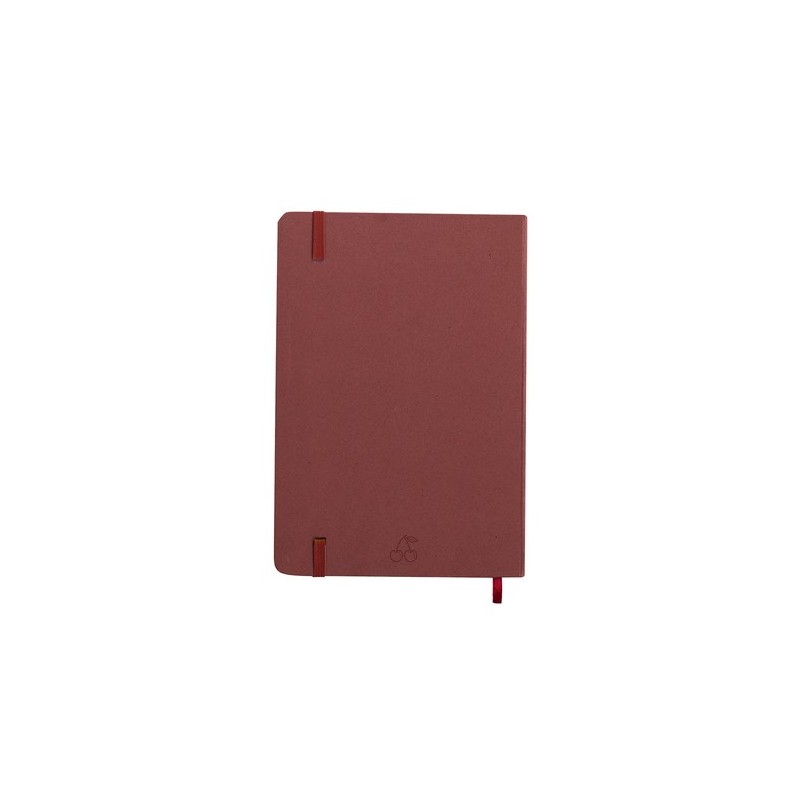 Cahier Personnalisé Éco-responsable - Faty Matières : carton recyclé Couleurs : vert impression logo haute qualité