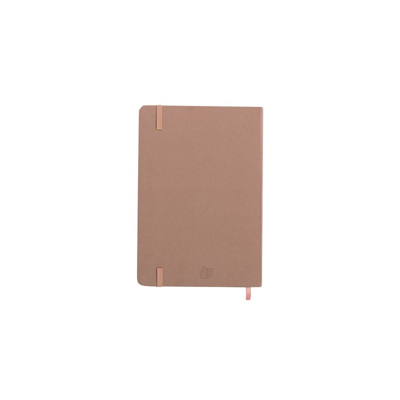 Cahier Personnalisé Éco-responsable - Faty Matières : carton recyclé Couleurs : vert marquage couleur éclatante