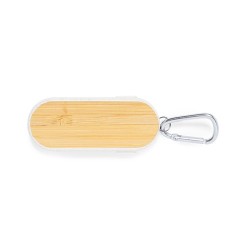 Câble de Charge Éco-responsable et Performant Personnalisé Abby Matières : ABS Couleurs : naturel cadeau entreprise pas cher