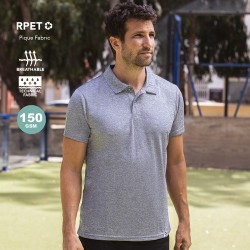 Polo Éco-responsable et Confortable Personnalisé pour Adulte - Troky Matières : PET recyclé Taille textile : S Couleurs : nature 2