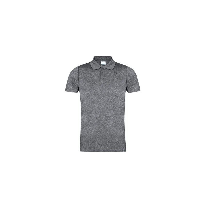 Polo Éco-responsable et Confortable Personnalisé pour Adulte - Troky Matières : PET recyclé Taille textile : M Couleurs : gris g