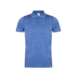 Polo Éco-responsable et Confortable Personnalisé pour Adulte - Troky Matières : PET recyclé Taille textile : L Couleurs : bleu m