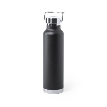 Bidon Isotherme Personnalisé de Qualité Staver Matières : acier inoxydable Couleurs : blanc objet publicitaire robuste