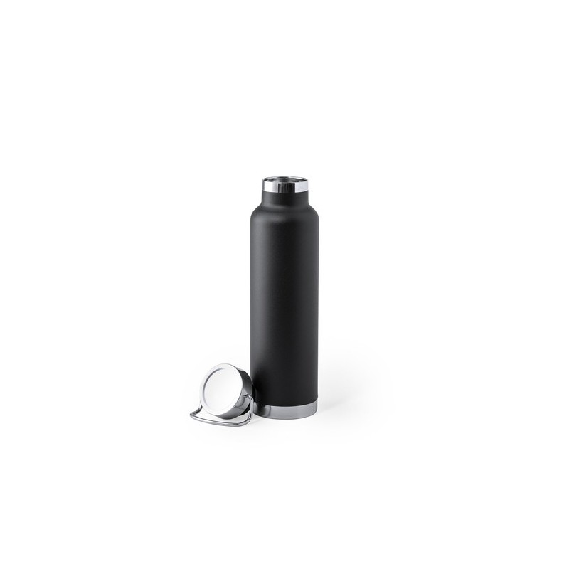 Bidon Isotherme Personnalisé de Qualité Staver Matières : acier inoxydable Couleurs : blanc objet promo petit budget