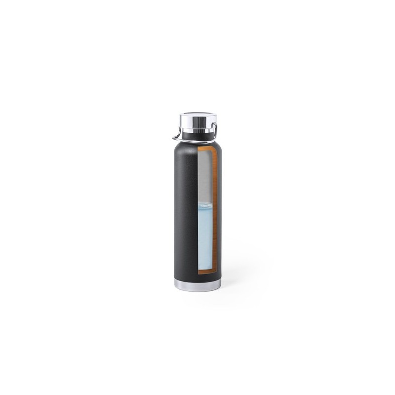 Bidon Isotherme Personnalisé de Qualité Staver Matières : acier inoxydable Couleurs : blanc cadeau entreprise pas cher
