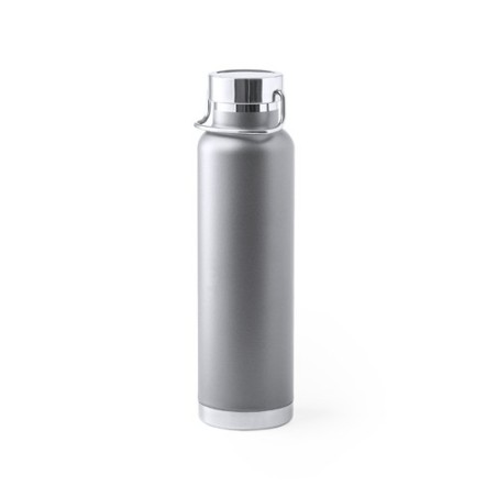 Bidon Isotherme Personnalisé de Qualité Staver Matières : acier inoxydable Couleurs : blanc livraison express 24h 48h