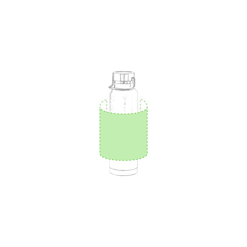 Bidon Isotherme Personnalisé de Qualité Staver Matières : acier inoxydable Couleurs : blanc goodies personnalisé en stock