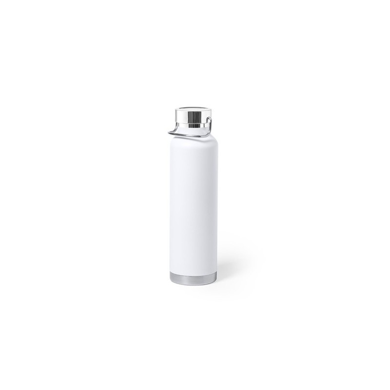 Bidon Isotherme Personnalisé de Qualité Staver Matières : acier inoxydable Couleurs : noir cadeau affaires élégant