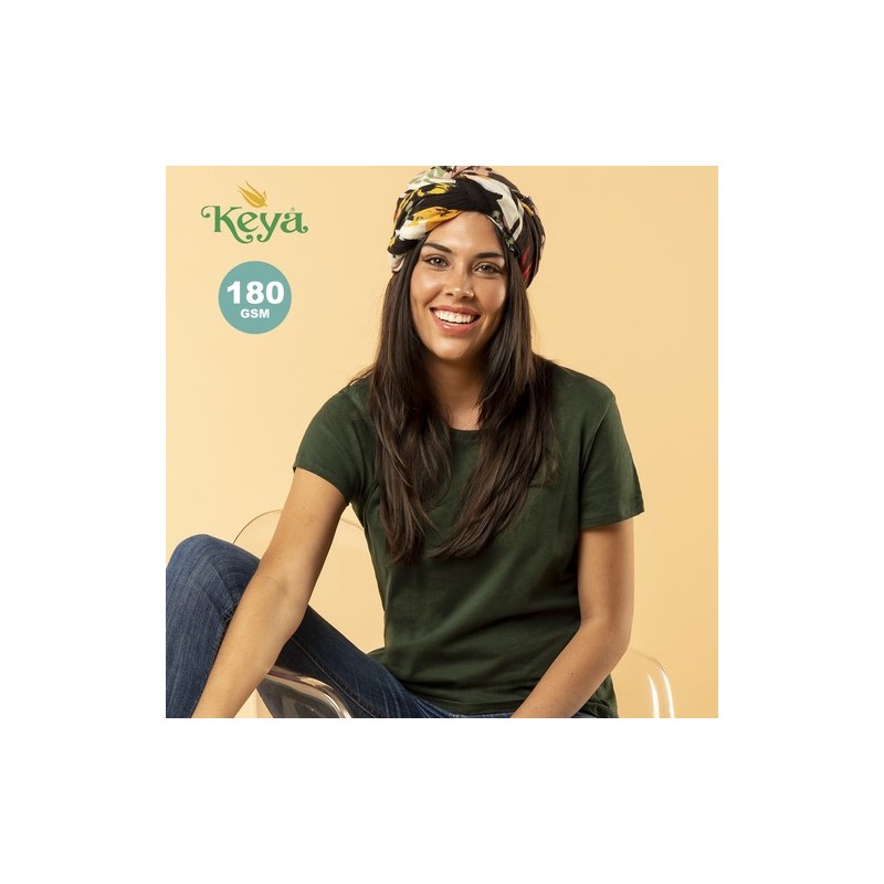 T-Shirt Femme Couleur KEYA WCS180 - Élégance et Confort