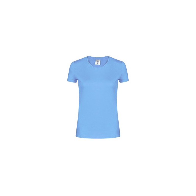 T-Shirt Femme Couleur Personnalisée WCS180 "keya" Matières : coton Taille textile : S Couleurs : rose accessoire événementiel un