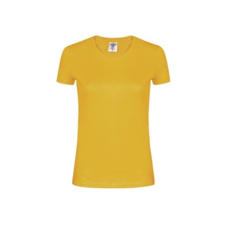 T-Shirt Femme Couleur Personnalisée WCS180 "keya" Matières : coton Taille textile : S Couleurs : rose marquage couleur éclatante