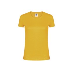T-Shirt Femme Couleur Personnalisée WCS180 "keya" Matières : coton Taille textile : S Couleurs : rose 2