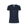 T-Shirt Femme Couleur Personnalisée WCS180 "keya" Matières : coton Taille textile : XL Couleurs : noir objet promotionnel éco-re