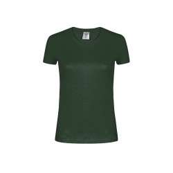 T-Shirt Femme Couleur Personnalisée WCS180 "keya" Matières : coton Taille textile : S Couleurs : rouge goodies personnalisé en s