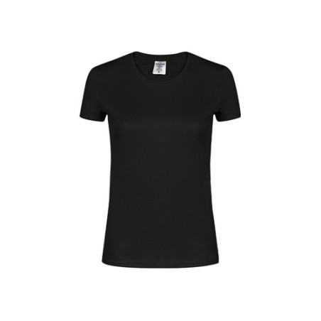 T-Shirt Femme Couleur Personnalisée WCS180 "keya" Matières : coton Taille textile : M Couleurs : bleu accessoire événementiel un