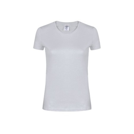 T-Shirt Femme Couleur Personnalisée WCS180 "keya" Matières : coton Taille textile : M Couleurs : bleu goodies publicitaire durab