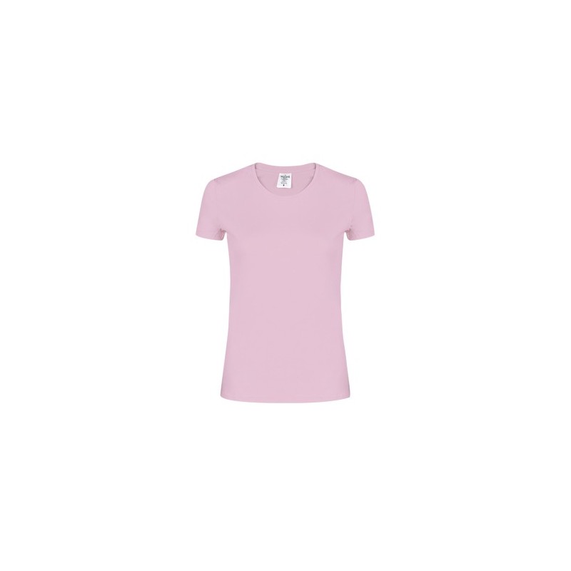 T-Shirt Femme Couleur Personnalisée WCS180 "keya" Matières : coton Taille textile : M Couleurs : bleu accessoire événementiel un