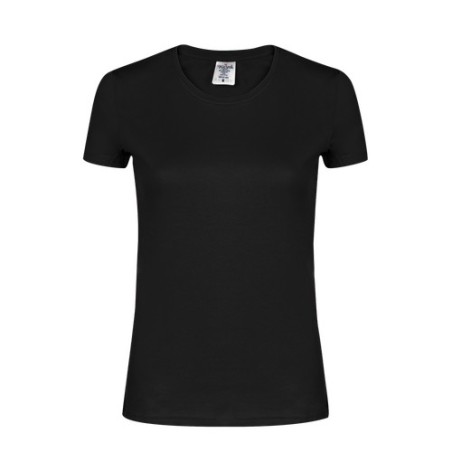 T-Shirt Femme Couleur Personnalisée WCS180 "keya" Matières : coton Taille textile : M Couleurs : bleu marquage laser ultra préci