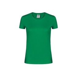 T-Shirt Femme Couleur Personnalisée WCS180 "keya" Matières : coton Taille textile : L Couleurs : gris goodies personnalisé en st