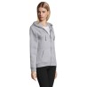 Veste Femme Confortable et Stylée Personnalisée 280gr | Spike Taille textile : XS Couleurs : gris chiné cadeau client original