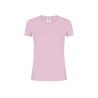 T-Shirt Femme Couleur Personnalisée WCS180 "keya" Matières : coton Taille textile : L Couleurs : noir accessoire événementiel un