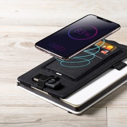 Organiseur Chargeur Élégant et Pratique Personnalisé Merson cadeau affaires élégant