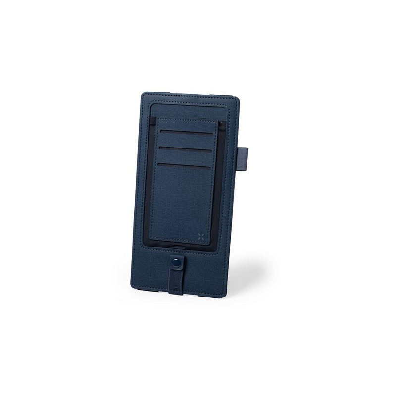 Organiseur Chargeur Élégant et Pratique Personnalisé Merson Matières : PU Couleurs : bleu marine cadeau entreprise pas cher