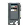 Organiseur Chargeur Élégant et Pratique Personnalisé Merson Matières : PU Couleurs : bleu marine impression logo haute qualité
