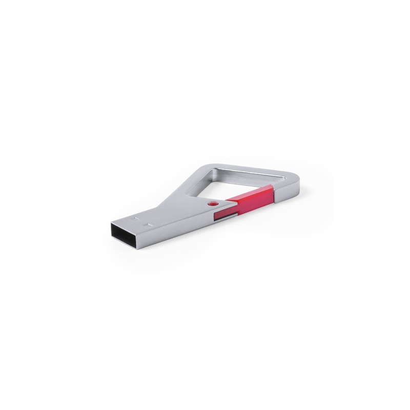 Clé USB 8GB Personnalisée Drelan - Performance et Style Matières : métal Couleurs : rouge personnalisable avec votre logo