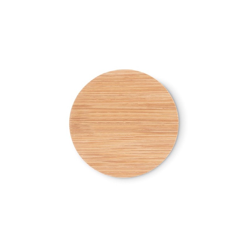 Miroir de poche personnalisé en bambou - Élégance et praticité pas cher, MALAY Matières : coton Couleurs : bois goodies publicit